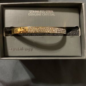 Stainless steel women’s 10 K bracelet gold gold